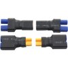2Pairs ShareGoo RC XT30 to EC3 Plug Female Male Adapter Connector for RC FPV Drone Car Lipo NiMH Battery Charger ESC