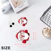 Yuibthr Phone Grip Cute 2D Shape Collapsible Expandable, Christmas Decorations Smartphone Tablet Cell Phone Grip Stand Holder (Gingerbread Man-26)