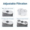 FRIZZLIFE FPT01 Replacement Water Filter Cartridge Set for FP40 Water Filter Pitcher, For T900 & TF900 Instant Hot Water Dispenser Filter Systems (2 Pack)
