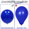 Blue Red Yellow Balloons Royal Blue Yellow Red Balloons for Paw Party Decorations 60PCS 12INCH Blue Red Yellow Helium Latex Balloon for Arch Carnival Circus Birthday Supplies