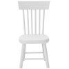 VBESTLIFE Dollhouse Chair, Miniature Furniture Model Wooden Dining Chair Furniture for 1:12 Doll House Accessory Dollhouse Accessories (White)