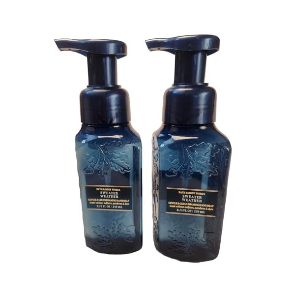 Bath & Body Works 2 Pack Sweater Weather Gentle Foaming Hand Soap 8.75 Ounce Each
