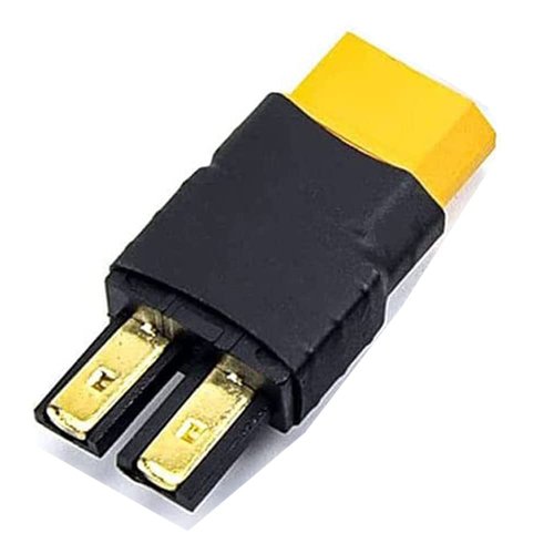 2 Pair RC LiPo Battery Connector Adapter Compatible with Traxxas Plug Battery to XT60 Male Female Connectors ESC Charger