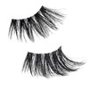 i-ENVY Half Lashes, Edge Fit False Eyelashes Natural Dramatic Look Wispy Cat Eye Clear Band Fluffy Volume Soft Strip Short Half Fake Eyelashes Light Weight Comfort Everyday Easy to Wear (DRAMATIC FIT)