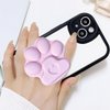 Cute Pink Paw Phone Grip |Kawaii 3D Phone Grip Compatible with Kindle Paperwhite, iPad, and iPhone| Kawaii Cat Paw Phone Holder Stand for Women | Phone Charm and Accessories