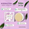 Nature Skin Shop Keratin Treatment Conditioner Bar, Intense Hair Solid Conditioner, All Hair Types including frizzy hair, Sulfate-Free, Vegan, Cruelty-Free & Travel Friendly, 4 Ounces