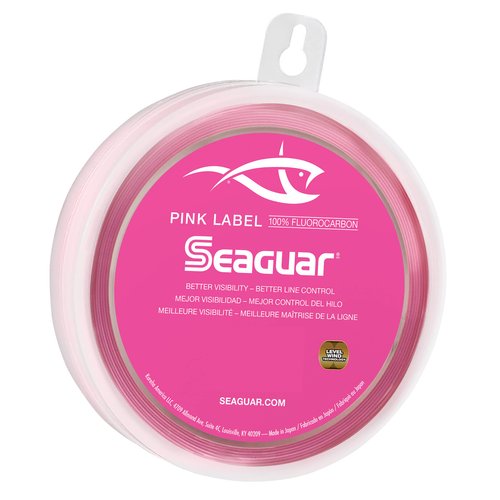 Seaguar Pink Label 100% Fluorocarbon Fishing Line Leader - 25yd, 25lb - 25PL25