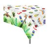 CC HOME 1 Pack Insects Party Plastic Tablecloth 54 x 87 Inch Long Rectangular Table Cover for Buffet, Birthday Party Holiday Dinner, Picnic or Tablecloth for Kitchen Event Use