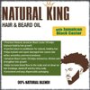 SFC Natural King Pro-Growth Hair & Beard Oil with Jamaican Black Castor Oil 7.1 oz. (PACK OF 2)