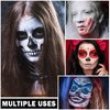 Red Face Body Paint Pro Water Based Face Paint Washable for Adults and Kids,Halloween SFX Cosplay Clown Zombie Vampire Skeleton Stage Makeup-Red