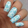 Premium Nail Vinyls - No Rip Handmade Nail Art Stickers, Self-Adhesive Nail Tips Guides for DIY Decoration Stencil Tools (Bubble Stencils)
