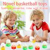 Zasnynua 32 Pack Mini Finger Basketball Toys, Fun Handheld Basketball Shooting Games Desktop Fidget Game, Party Favors Decorations Classroom Rewards Carnival Prizes for Kids