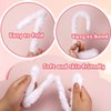 White Pipe Cleaner, Pipe Cleaners Craft, 15mm Super Chunky Chenille Stems, Pipe Cleaner for Beginners DIY Arts Crafts Decorations Make Animals