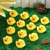 60 PCS Rubber Ducks Bath Toys Mini Ducks Float and Fun Squeak for Baby Kids Bath Toy Shower Decorations Birthday Party Carnival Game Gift