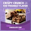 CLIF Kid Zbar Protein - Chocolate Chip - Crispy Whole Grain Snack Bars - Made with Organic Oats - Non-GMO - 5g Protein - 1.27 oz. (5 Pack)