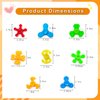 50 Pack Mini Fidget Spinner Toys,Stress Relief Sensory Toys,Birthday Gifts Party Favors for Kids Teens Adults,Easter Basket Pinata Goodie Bag Stuffers,Treasure Box Toys for Classroom Prizes Supplies