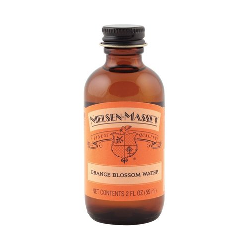 Nielsen-Massey Orange Blossom Water for Baking, Cooking and Drinks, 2 Ounce Bottle with Gift Box