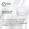 Visha Skincare 4 in 1 Rejuvenating Moisturizer, Anti-Aging Face Moisturizer Cream Helps Reduce Fine Lines and Wrinkles, Hydrates and Improves Skin Elasticity and Sun Damaged Skin 1.8oz