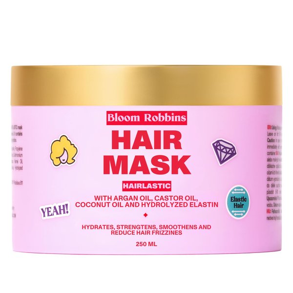 Bloom Robbins Hair Mask for Damaged Hair Deep Conditioning Hair Mask 250ml - Hair Mask for Dry Damaged Hair and Deep Conditioner for Dry Damaged Hair