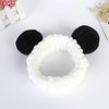 Co-link 2pcs Fashion Face Wash Panda Animal Ears Hair Band Panda Elastic Headbands for Girls Makeup Face Washing Headband Hairdo Facial Mask Hairband Hair Accessory