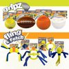Nylabone Power Play Soccer Ball Gripz Fetch Toy, Squeaky Ball Chew Toy for Dogs, Medium (1 Count)
