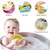 Baby Bath Toys, Nontoxic Bath Books for Babies Bath Time, Bathtub Toys for Toddlers 6 to 12 18 Months, Soft Educational Bath Toys for 1-3 Year Old Girls Boys(Pack of 3)