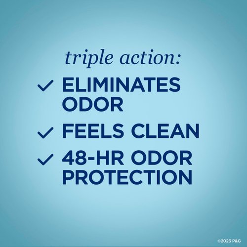 Secret Aluminum Free Deodorant for Women, 48hr Odor Protection, Free of Parabens Dyes Talc & Baking Soda, Lavender Scent, 2.4 oz