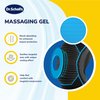 Dr. Scholl's Compression Knee Sleeve with Massaging Gel, Breathable Fabric, Shock-Absorbing Knee Compression Sleeve, Built-in Gel Padding & Support (Size S/M)