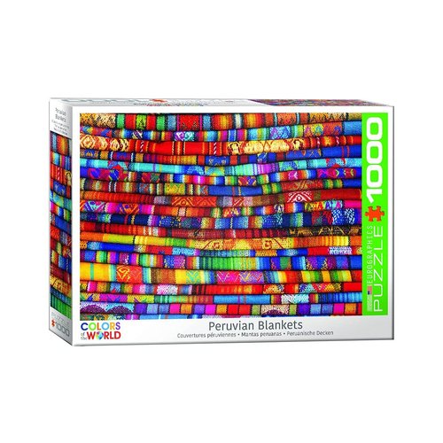 EuroGraphics Peruvian Blankets 1000-Piece Puzzle