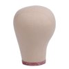 YANTAISIYU 1 Piece 23 Inch Wig Head Cork Canvas Block Head Mannequin Head for Wigs Display Styling Manikin Head (23 inch)