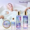 PEARLWORLD Spa Gift Set for Women, Gift Box for Women, Bath and Body Lotion Gift Basket for Teen Girls, 12 Piece Home Spa Set