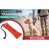 HUNTMARK Firehose Dog Training Dummy Standard 12” x 3” –– Durable and Reliable Training Dog - Waterfowl Sporting Dog Retriever Training – Bumper for Hunting Dogs (1, Orange, Standard)