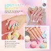 SAVILAND Dip Powder Nail Kit Starter: 20 Colors Clear Pink Rainbow Dipping Powder Set Castor Oil VE Dip Powder Liquid Set with Dip Base & Top Activator Brush Saver French Nail Art Manicure DIY Home