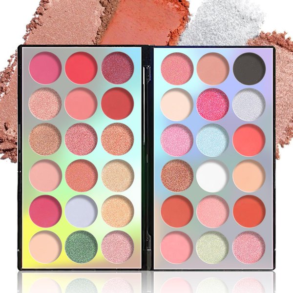 YBUETE 36 Colors Eyeshadow Palette Makeup, Matte & ShimmerEye Shadow Make Up Gift Set, Vegan & Cruelty Free