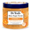 Dr Teal's Shea Sugar Body Scrub, Citrus with Essential Oils & Vitamin C, 19 oz