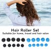 2 Sizes Silicone Hair Curlers Rollers Hair Curlers 20PCS Set Self Adhesive Curlers Mushroom Shape Easy to Use DIY Curling Tool Set Self grip No Heating Curlers Hair Styling Tools Women's Gift