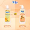 Ricitos de Oro Honey and Argan Baby Body Lotion That Helps Smooth Baby Skin -Hypoallergenic with Honey Bee Extract Delicious Scent, 2-Pack of 12.8 FL Oz Each, 2 Bottles.