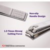 Korean Nail Clipper! World No. 1. Three Seven (777) Travel Manicure Grooming Kit Nail Clipper Set (9 PCs, 274AP), Made in Korea, Since 1975