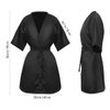 Lurrose Salon Client Gown Robes Hair Salon Cape Hair Cutting Smock Spa Cloth Spa Working Cloth
