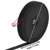 Mr. Pen- Elastic Band, 0.6", 11 Yards, Black, Elastic Band for Sewing, Black Elastic Band, Elastic Straps, Stretch Elastic for Sewing, Fabric Elastic Band, Waistband Elastic