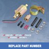 Universal Electric Fuel Pump E8012S Low Pressure 5-9 PSI 12V Inline Transfer Diesel Fuel Pump Replacement For Gasoline Diesel Carburetor Engine With Installation Kit 30 GPH 5/16 Inch P60430 FD0002