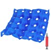 MIAOKE Medical Air Inflatable Seat Cushion for Wheelchair Office Home, Ideal for Prolonged Sitting 17.7" X 17.7"- Blue