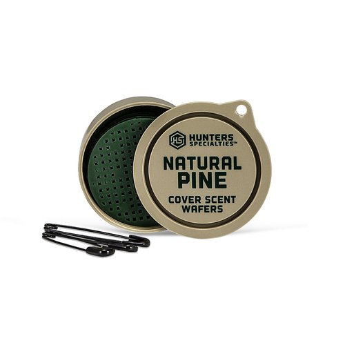 Hunters Specialties unisex adult Hunters Specialties Natural Pine Cover Scent Wafers, Tan, 1-Pack US