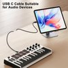 Printer Cable 10FT, USB C to USB B Scanner Cable for MacBook Pro, iPad, Samsung, HP, Epson, Canon, Brother, Lexmark, Xerox, USB C MIDI Cable for Yamaha Casio Digital Piano Keyboard, DJ Controller, DAC