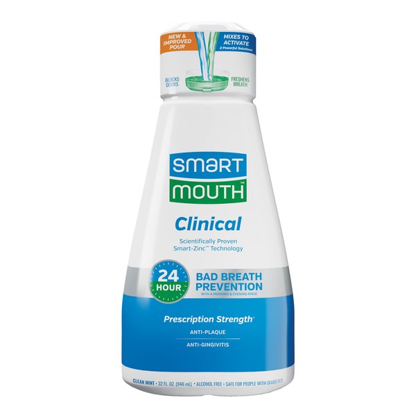 SmartMouth Clinical DDS Activated Oral Rinse 32oz