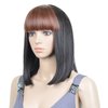 ISIS Human Hair Blend Wig Brown Sugar BS136 (1B)