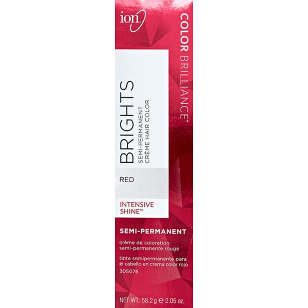 Ion Red Semi Permanent Hair Color Red