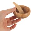 Beaupretty Skin Care Kit Mask Bowl Set Cute Small Skin Care Mask Bowl Bamboo Mask Mixing Bowl Makeup Cosmetic Tool for Ladies Women DIY Skin Care Cosmetics Clay Tools