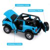 ARMSKY Toy Trucks Ford Bronco 1:24 Scale Metal Model Die-cast Hobby Toy Cars Gifts for Boys Girls and Adults Bronco Car Lovers Collection, Blue