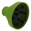 Silicone Hair Dryer Diffuser Collapsible 6 Colors Available Portable Hair Salon Tools for Home and Travel (Green)